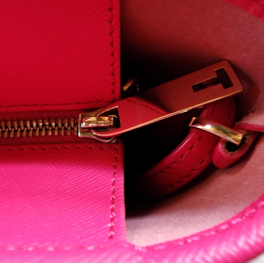Ted Baker Hot Pink Tote with Bow Accent - Picture 15 of 15